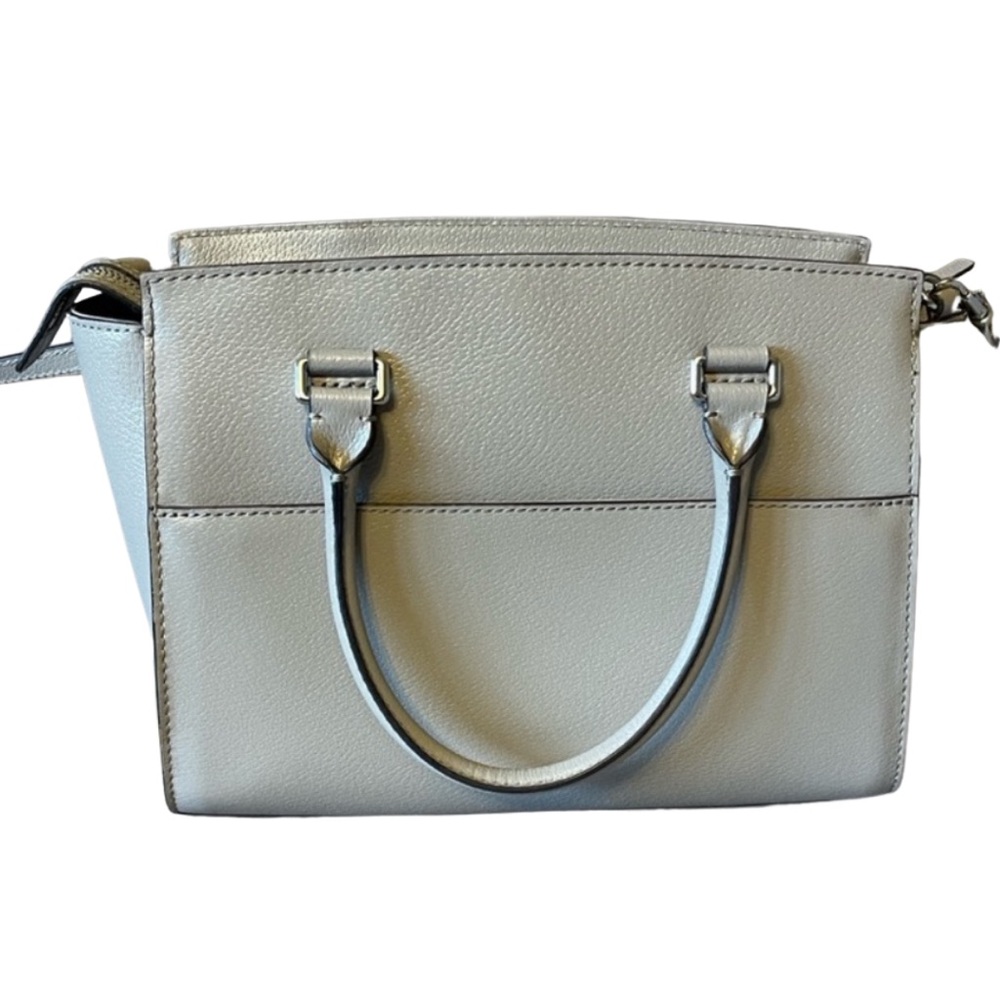Kate Spade Large Light Gray Satchel โข 12โx9โx5โ โข LIKE NEW CONDITION - Picture 10 of 13